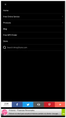 Any Video Downloader android App screenshot 1